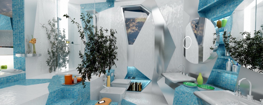 Креативний дизайн ванної кімнати